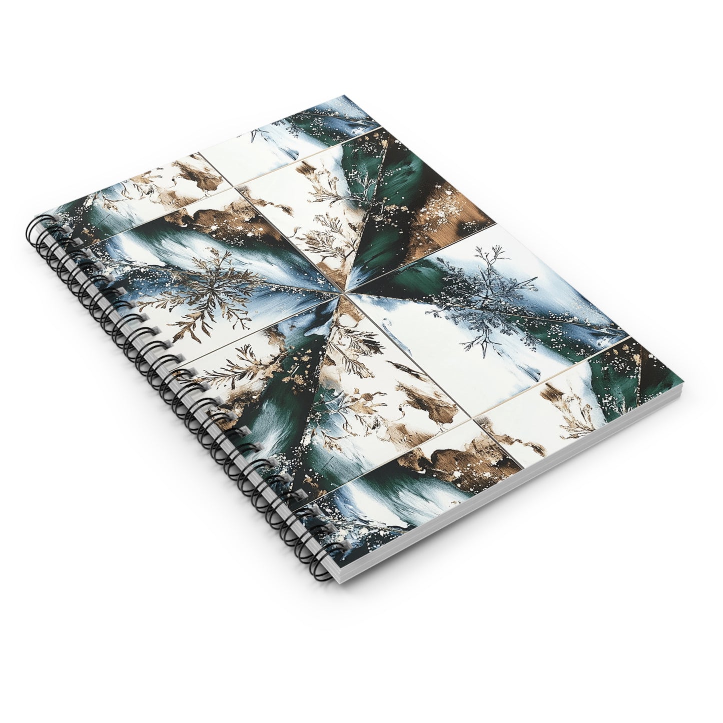 Elegant Floral Spiral Notebook - Perfect for Journaling, Note-taking, Gifts, Back to School, Holidays