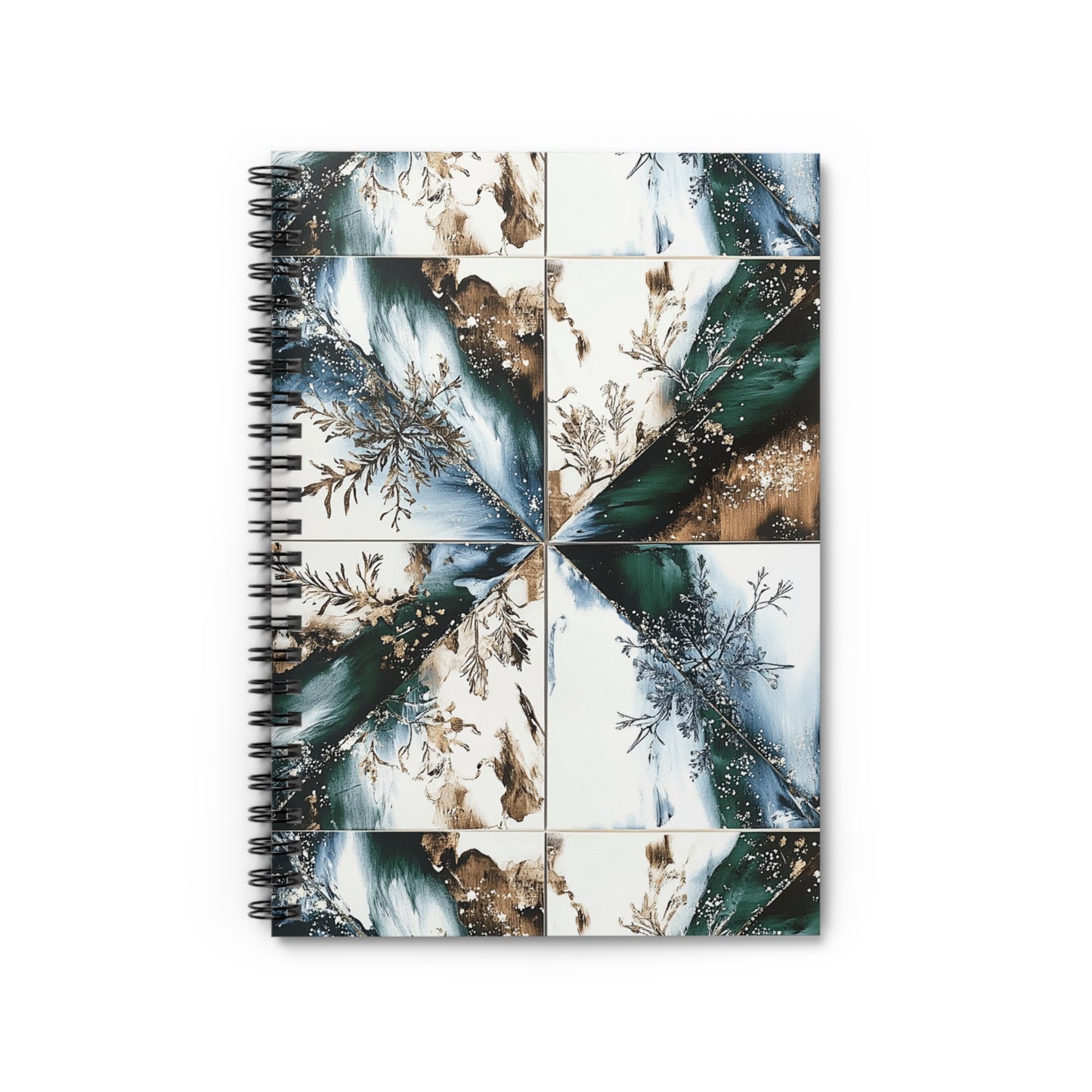 Elegant Floral Spiral Notebook - Perfect for Journaling, Note-taking, Gifts, Back to School, Holidays
