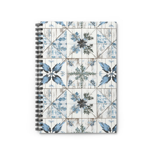 Floral Spiral Notebook - Perfect for Journaling, Writing, Gifts, Study Notes, or as a School Supply