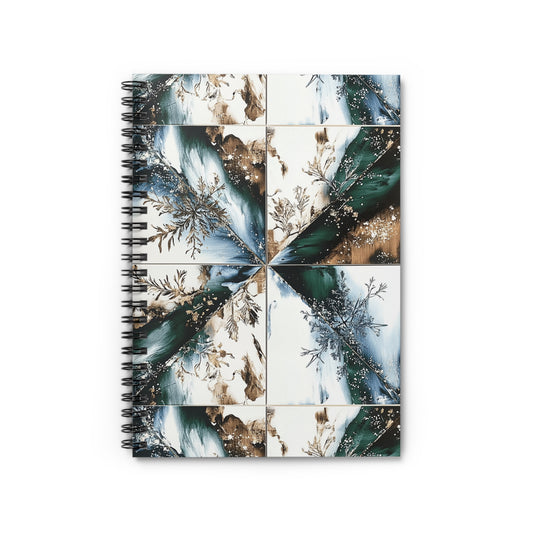 Elegant Floral Spiral Notebook - Perfect for Journaling, Note-taking, Gifts, Back to School, Holidays