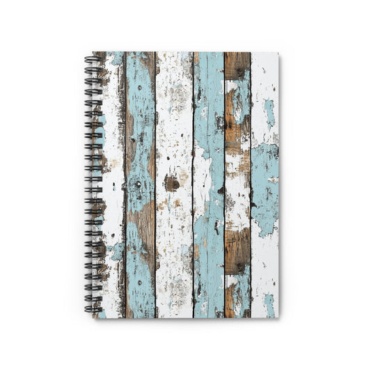 Rustic Charm Spiral Notebook - Perfect for Journaling, School, Gifts, Motivation, Home Decor