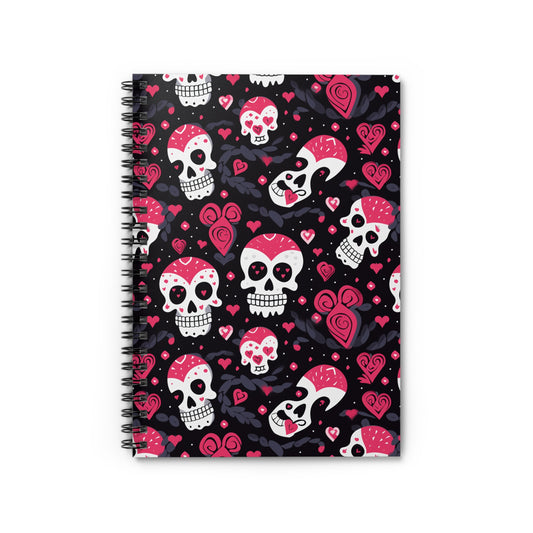 Gothic Love Skull Spiral Notebook | Cute Stationery for Note-Taking, Journaling, and Gift Ideas | Perfect for Halloween, Birthdays, [...]