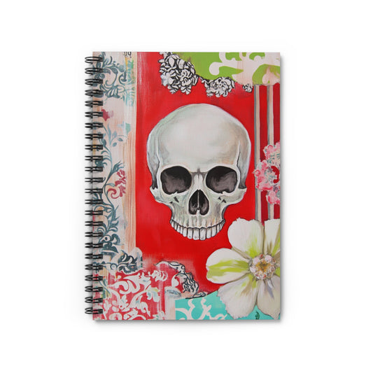 Skull Art Spiral Notebook | Unique Journal for Artists, Students, & Dreamers | Ideal Gift for Halloween & Birthdays, Creative Writing [...]